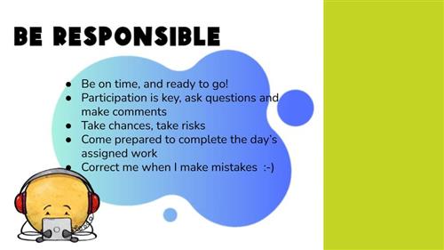 responsiblities